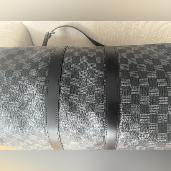 (SOLD)Louis Vuitton Damier Graphite Keepall 45 - Picture 12 of 15